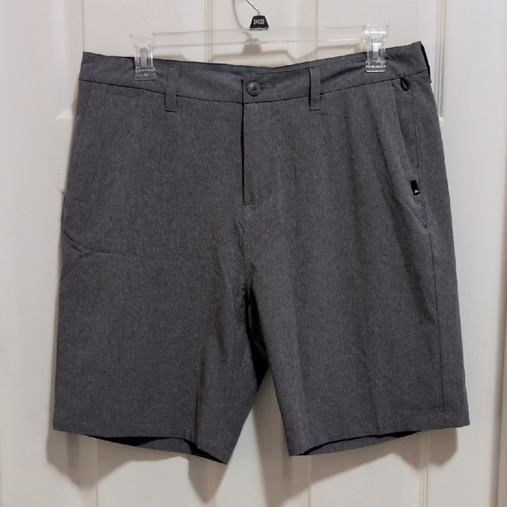 Quicksilver Union Heather Amphibian Shorts for the Water Size 36/20 Reg. Fit